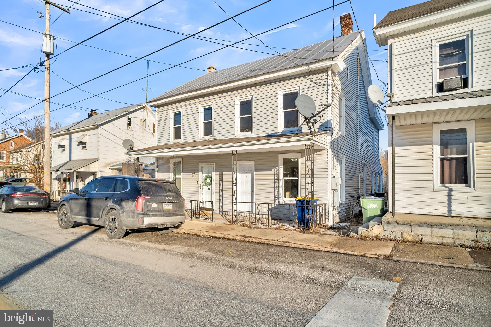 Discover comfort and convenience in this charming 2-bedroom home, perfect for first-time buyers or savvy investors. The open first-floor layout offers a spacious and inviting atmosphere, complemented by a large bathroom and a handy mudroom/porch area for extra storage. Enjoy the benefits of a newer gas-efficient heating system, ensuring cozy winters without breaking the bank. With off-street parking and a full basement boasting high ceilings, you'll have ample space for storage, hobbies, or future potential. Move-in ready and waiting for you to make it your own!