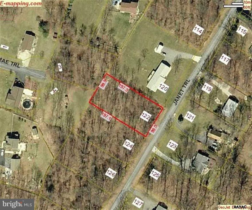 VERY ATTRACTIVE location with mountain views: Two adjacent lots, wooded with a gentle slope that affords view of the small valley. Perc approvals are for sand mound systems.