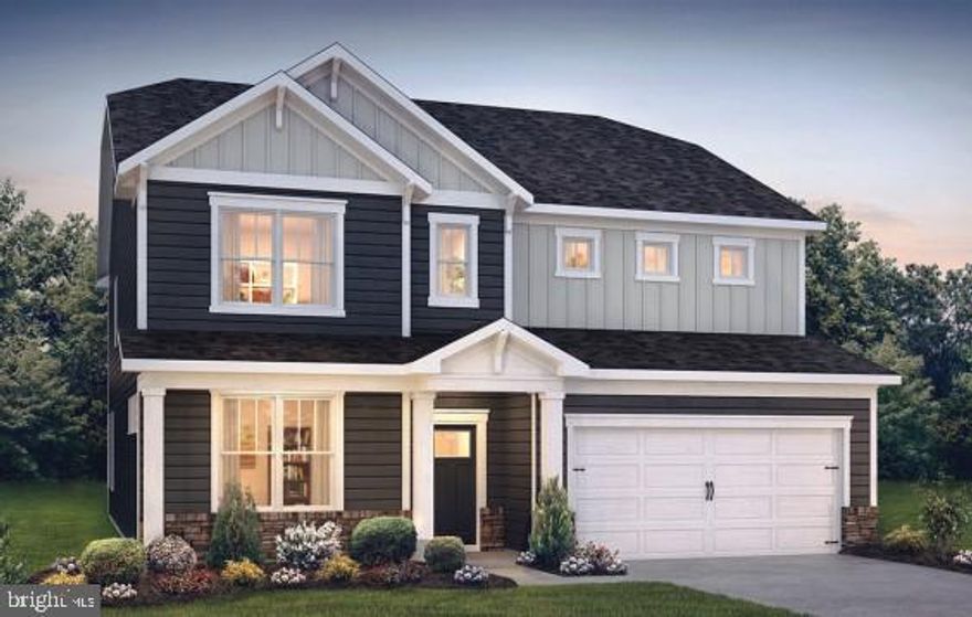 TO BE BUILT NEW 5 BEDROOM 
The Hampshire by D.R. Horton is a stunning new construction home plan featuring 3,930 square feet of living space, 5 bedrooms, 3 bathrooms, a basement and a 2-car garage. The Hampshire is popular for a reason! As you’re welcomed into the home, you’re greeted by the spacious formal dining room, the perfect space to entertain your guests on those special occasions. The foyer opens up to a much desired, open concept living space highlighted by a roomy kitchen with plenty of counter space and a large, modern island overlooking the casual dining area and living room. Tucked off the living room is a downstairs bedroom and full bath – the perfect guest suite or home office. Upstairs you’ll find a large loft area, upstairs laundry and three additional bedrooms, including the owner’s suite, which highlights a cozy sitting area, huge walk-in closet and a luxurious bathroom. The basement is the perfect space for entertaining guests or extra storage. The basement comes partially finished with a 3 piece plumbing rough-in for a future bathroom!
ASK ABOUT INCENTIVES WITH USING BUILDER'S PREFERRED LENDER
Schedule your appointment 
Pictures are similar not actual