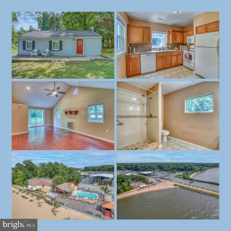 MOVE IN READY!! Adorable, Affordable & 2 Blocks from the Chesapeake Bay! You don't want to miss this 2 Bedroom, 1 Bathroom home in Tolchester Estates! Featuring a Brand New Roof (2022), New Dishwasher (2023), New Washer (2022), beautifully updated, tiled Bathroom, lovely pergo wood flooring, bright & inviting Kitchen & cozy Family Room. Enjoy fishing or relaxing at the Private Community Beach or head over to Tolchester Marina & The Shanty Beach Bar right down the road for entertainment, dining and boating! Great location just 10 minutes from downtown Chestertown or Rock Hall, where you can enjoy tons of marinas, restaurants, shops & regular events! Not a thing to do but move in and enjoy everything this home and location has to offer! Whether this is your full time residence or 2nd home this adorable home has so much to offer! Come see for yourself!