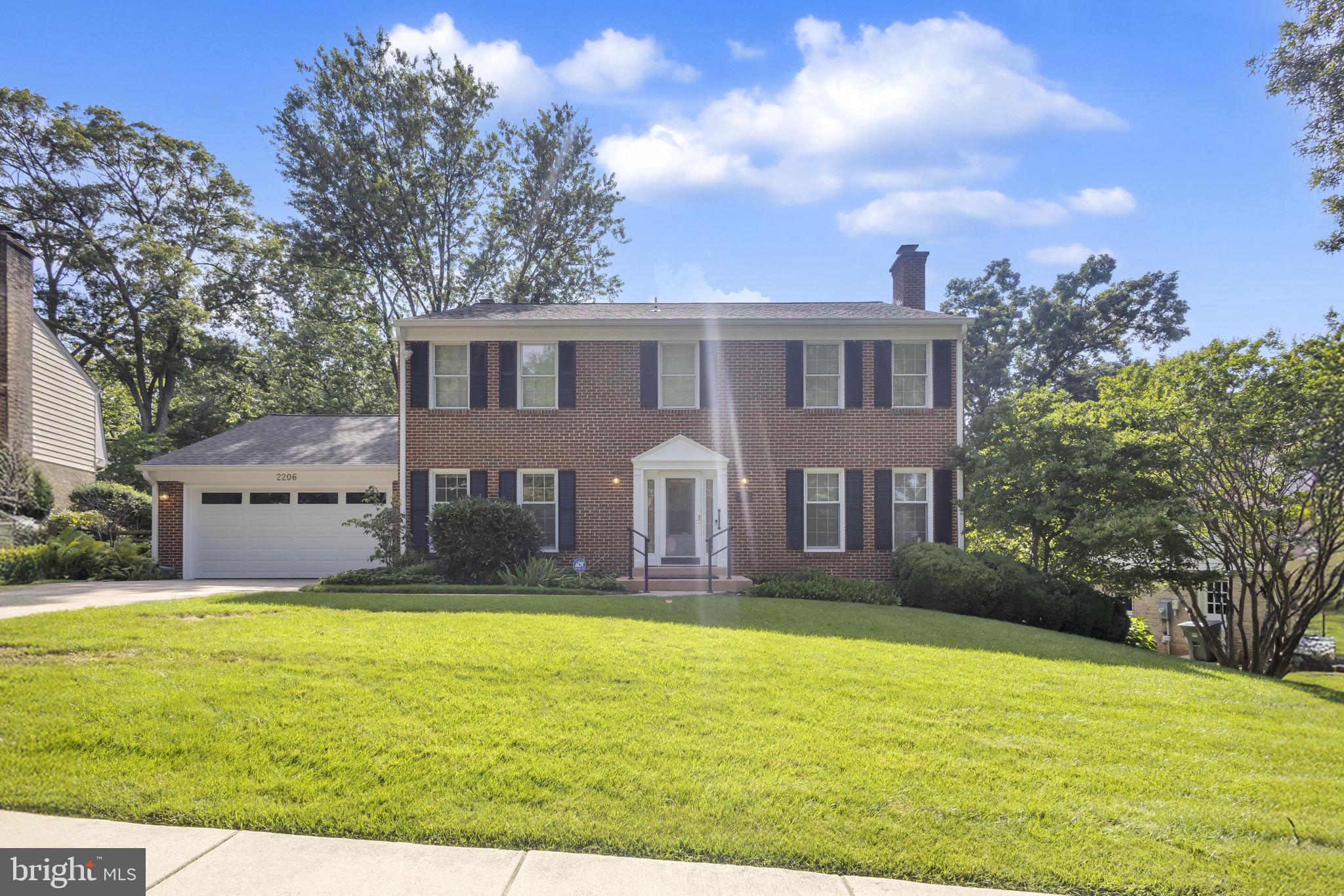 Available immediately! Tucked against 40 acres of parkland and just 7 minutes to the Pentagon, this Alexandria Colonial has space, style, and serious perks. Situated in Alexandria’s Marlboro Estates neighborhood, 2206 Fort Ward Place offers six bedrooms, three full bathrooms, and two half baths across three finished levels. Backing directly to 40-acre Fort Ward Park with no public right-of-way, this home offers rare privacy, direct access to preserved Civil War entrenchments, and a fully fenced yard ideal for dogs (sorry, no cats). The interior features over 4,000 square feet of flexible living space, including a large finished basement with a sixth bedroom, full bath, rec room, wet bar, lounge area, fireplace, and walk-out patio. The main level offers a traditional layout with hardwood floors, an updated eat-in kitchen and formal dining room with bay windows, a large family room with deck access, a powder room, and a private bedroom or office with built-ins. Upstairs, the expansive primary suite includes two closets, built-in shelving, sitting room, and a fully renovated ensuite bath with heated floors, towel rack, walk-in shower, and on-demand water heater. Three additional upper-level bedrooms share a full bath, and new carpet has been installed throughout. The home also includes a laundry room with utility sink, a two-car garage with workspace, ADT security system, Ring doorbell, a large back deck with gazebo and fan, and a Rainbird irrigation system with routine lawn care included. Situated on a quiet cul-de-sac just steps from a playground, the location offers unbeatable commuter convenience with immediate access to I-395, multiple DASH and Metrobus routes, and a short drive to the King Street Metro, Pentagon Metro, and Shirlington Transit Center—making travel into D.C., Arlington, Crystal City, and National Landing a breeze. Allegiance Property Management residents are enrolled in the mandatory Resident Benefits Package (RBP) for $55.95/month which includes liability insurance, credit building to help boost the resident’s credit score with timely rent payments, up to $1M Identity Theft Protection, HVAC air filter delivery (for applicable properties), utility concierge service making utility connection and home service setup a breeze during your move-in, resident rewards program, on-demand pest control (optional), and much more! If resident chooses not to have on-demand pest control, the RBP cost will be $40.95. More details upon application.