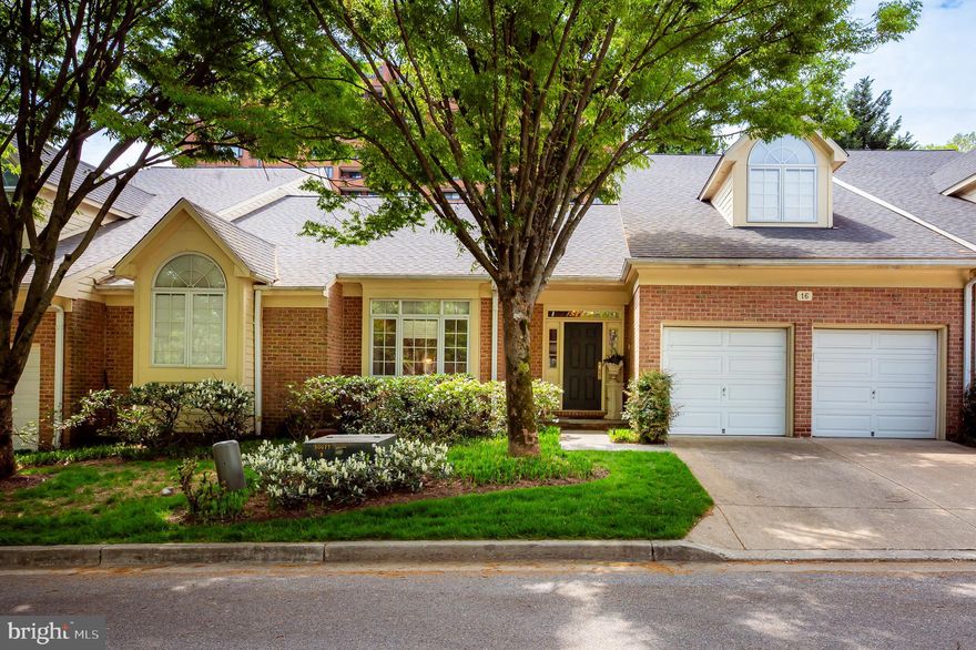 PRICE REDUCED BY $80,900!!! 
Brand new HVAC installed for 2nd Level ($8800).

Rarely available Roland Green townhome on a quiet, tree-lined cul-de-sac in the gated community of the Village of Cross Keys. Over 4500 square feet of living space with open concept floor plan and first floor primary bedroom suite that allows for one level living.  Hassle free living with condo association taking care of front and rear landscape maintenance, snow removal, yearly outside window washing, dryer vent cleaning, chimney cleaning, and sewer jetting, all exterior maintenance including painting, roofs, driveways. 

Enter this spotless home through the welcoming foyer which flows into the spacious living and dining rooms. With vaulted ceilings and a gas fireplace flanked by floor to ceiling glass shelving, the living room is flooded with sunlight from the adjacent screened-in porch and flows seamlessly into the dining room - perfect for entertaining!

To the left, you’ll find a bonus room – perfect for a home office, den or even an extra bedroom – and a convenient first floor powder room in the hall. Further down the hall you’ll discover the sizable primary bedroom suite with a dressing area featuring a vanity and 2 large walk-in closets. The ensuite primary bathroom has a soaking tub, two large vanities, a large corner shower and a private toilet room/enclosure.

The bright kitchen features plenty of cabinets and counter space with a 2-level granite topped center island and is open to the family room with another gas fireplace. Double doors lead to the screened-in porch with a view of the lovely private yard. Adjoining the kitchen is a pantry/mudroom with stackable washer/dryer and interior access to the two car garage. A second laundry room is located on the lower level where you’ll find a large recreation room with brand new carpeting, fresh paint and a gas fireplace. A full bath with shower and lots of extra storage complete this lower level. 

The 2nd level features two more bedrooms each with an ensuite full bath and walk in closets. The front facing bedroom has an additional bonus area perfect for an office or sitting area. Recent updates include a new commercial grade hot water heater (Feb. 2025) and new roof installed (2020).  Home has fire suppression/sprinkler system. 

The Village of Cross Keys offers so many appealing amenities including multiple outdoor pools, club house, walking paths, security and the newly remodeled Cross Keys shopping center featuring great shopping, multiple dining options and many other services. Conveniently located near 83 with easy access to downtown as well as points north.

These Roland Green homes seldom hit the market . . . now is your chance!

Seller has never lived in the home and is selling AS IS .