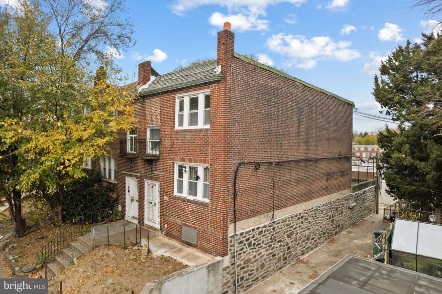 4915 Wissahickon Avenue is a great Investment opportunity! This original design has a one bedroom apartment on each level. Separate utilities, and a 2 car parking garage. Situated in a well desired section of Germantown, close to transportation, shopping, schools, and parks.  The owner has put installed a new rubber roof,  upgraded the electric to 200 AMPs,  installed new garage doors, replace sewer line,  new basement steps and door, new stone pointing on exterior, and much more.