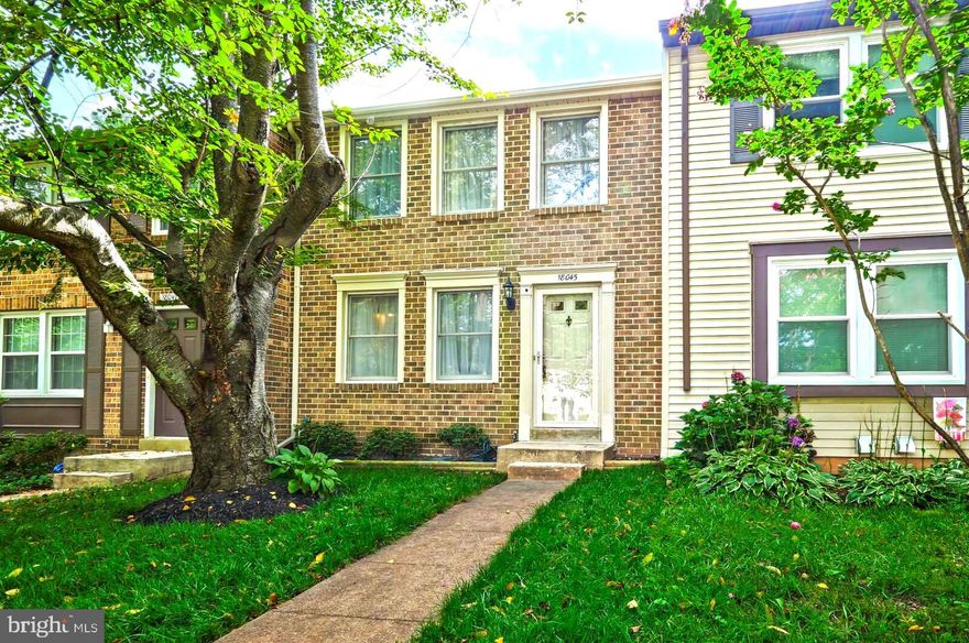 THIS AMAZING BRICK-FRONT TOWNHOUSE HAS SO MUCH TO OFFER, starting with its location on a quiet cul-de-sac in the popular community of Olney Oaks. For those who are looking for an updated and modern decor home, this is it! All three bathrooms, as well as the kitchen, show impressive taste in the choice and design that was chosen by the current owner. If entertaining friends and family is important, then the features of the private backyard are something out of "Better Homes & Gardens"! It offers a mood-setting quaint fountain with space for friends to gather and visit. The interior of the home has been professionally painted. There are an abundance of windows and full glass doors to lighten-up the interior. The six-panel doors and the attached hardware are upgraded and impressive as well. The low-profile LED lights are a touch of class and provide the perfect amount of lighting when the sun goes down. The kitchen is remarkable and, of course, offers stainless steel appliances. The property is nicely-landscaped front and back, and the private backyard is  fully-fenced. The neighborhood has its own tot-lot,  an adjacent asphalt surface is marked  for hopscotch and also has a basketball pole & net, and there are manicured grass fields to play on. LET'S NOT FORGET ABOUT THE IMPORTANCE OF LOCATION! This home is convenient to sought-after public and private schools and a number of shopping centers with terrific restaurants. Also close are the library, the aquatic center, parks, tennis courts, the Olney Theatre, and major commuter routes, including the very-convenient ICC! Don't wait long to see this home for yourself - it's gorgeous and priced to sell! AND HERE'S A POST-SCRIPT: Remember when Covid hit and lots of folks (adults & kids) began working from home? This home addresses this - the lower level has a distinct office nook and all 3 bedrooms offer intimate dual-space "cloffices" or dedicated workspace.