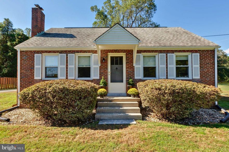 Charming Updated Cape Cod in Prime Great Falls Location !  LIVE IN, RENT OUT and/or GET NEW HOME PERMIT, INVESTMENT OPPORTUNITIES GALORE!
This charming, updated 3-bedroom, 1-bath all-brick Cape Cod, ideally situated in the heart of Great Falls Village, offers a rare opportunity in an unbeatable location. Perfect for immediate enjoyment or future new construction, the home has been meticulously maintained since it was built in 1949 and features a recently renovated kitchen and bathroom, along with new appliances.  (While there is currently a newer electric cooktop the pipe to add a gas stove is still intact and can be VERY easily switched out for a gas stove/cooktop). Propane is already on property. With two main-level bedrooms and a versatile upper-level third bedroom - ideal as a private retreat or home office - it also includes a light-filled three-season porch and a spacious unfinished basement with laundry and abundant storage. OR as a lot to build new home in future, all utilities are there!   Seller has also purchased a 2000 sq ft easement for ingress/egress.  

Located in the highly sought-after Langley High School pyramid and directly across from Great Falls Elementary, this home offers unbeatable convenience. It’s just minutes from local shops, restaurants, and the Great Falls Swim & Tennis Club. Commuters will appreciate easy access to the Beltway, with Washington, D.C. only 17 miles away, and nearby Silver Line Metro stations at Spring Hill and Reston-Wiehle. Both Dulles International and Reagan National Airports are also within a 25- to 35-minute drive.

Nestled along the Potomac River, the Village of Great Falls offers an exceptional lifestyle with 11 public parks including Great Falls National Park, Riverbend County Park, Seneca Regional Park, and Great Falls Grange Park. Residents enjoy a weekly farmers market, free outdoor summer concerts on the Village Green, and year-round community events. Great Falls also runs a vibrant youth sports program and supports a thriving local arts scene.