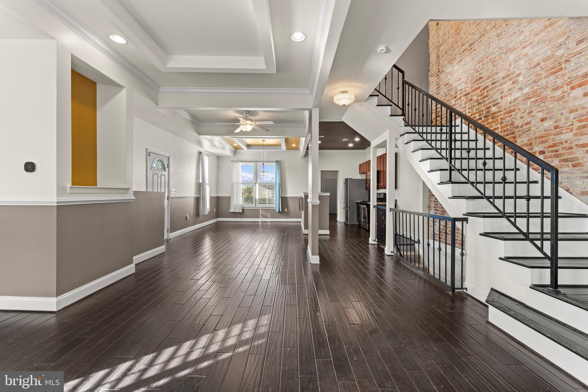 Pending Rental License. Welcome to 3616 Reisterstown Road, a beautifully updated semi-detached row home in the heart of Park Circle. This inviting property offers three well-appointed bedrooms, including a primary suite featuring a unique loft space—perfect for a home office, reading nook or relaxation area. With two full bathrooms and two convenient half baths, there’s room for everyone. Inside, you’ll find newly installed carpet, fresh paint throughout, and brand-new flooring in the bedrooms and finished basement. The bright, open living areas lead to a fenced yard, providing a private outdoor space for dining or gardening. Clean, modern and move-in ready, this home combines the character of a classic Baltimore row home with the comfort of thoughtful updates. Beyond the home’s features, you’ll love the surrounding attractions: Druid Hill Park & Maryland Zoo – right down Reisterstown Road, Cylburn Arboretum & Trails, Shopping at Mondawmin Mall, and eating at The Mill on North. 
You’ll be minutes away from parks, gardens, museums, shopping and sports venues that define Baltimore’s cultural and recreational scene. Schedule a tour today to experience the home and its vibrant neighborhood firsthand.