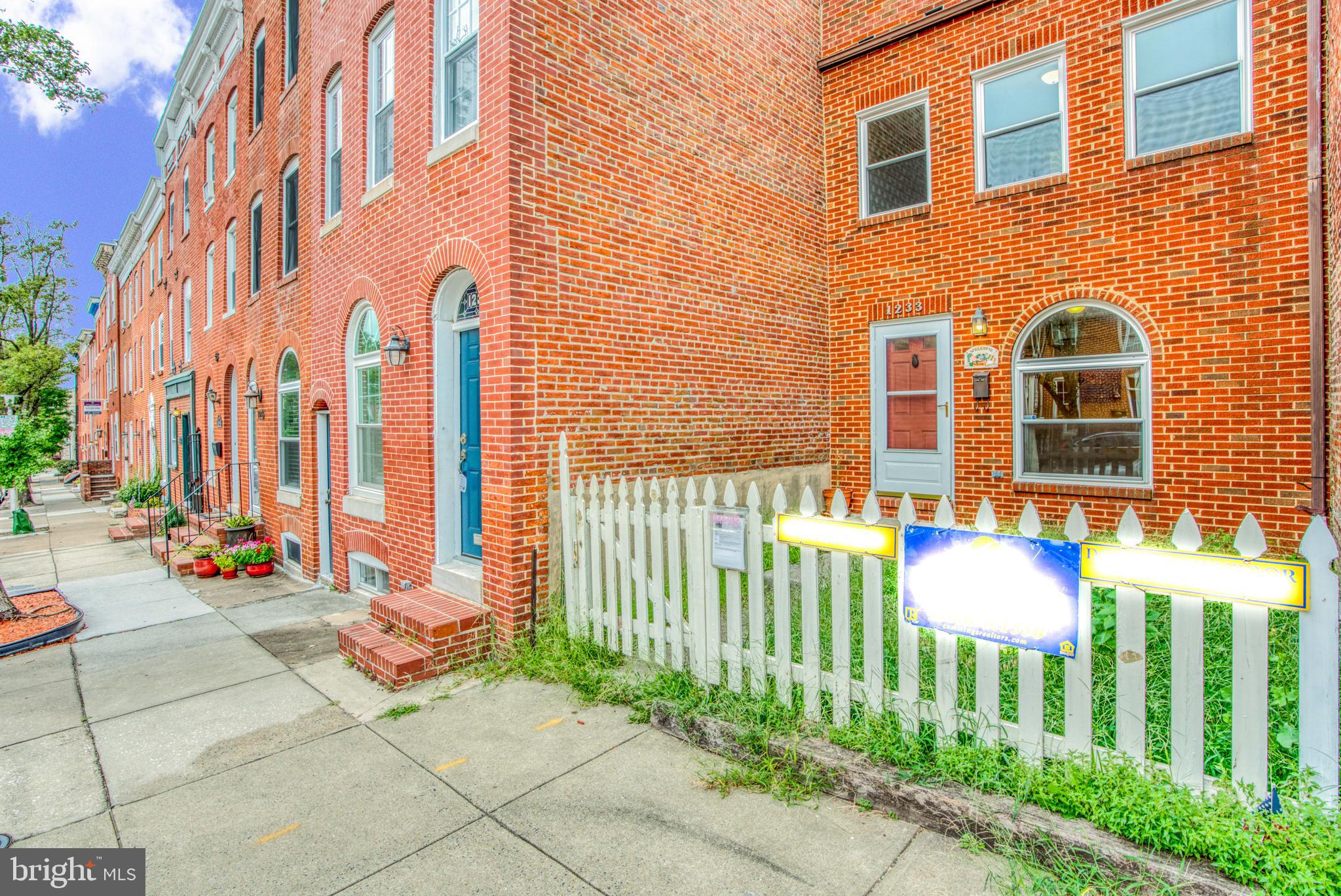 Nice 3 bedroom rental with PARKING! Available 8/1/25. This home has an open 1st floor layout with large living room leading into a good sized kitchen with 1/2 Bath and Laundry room in rear, leading to rear parking pad. 2nd floor has 2 good sized bedrooms with 1 full bath and 3rd floor has 1 good sized bedroom with full bath, joined with a rec room and front balcony deck! Make this your new home NOW and start enjoying the CITY LIFE! Photos from 2022.