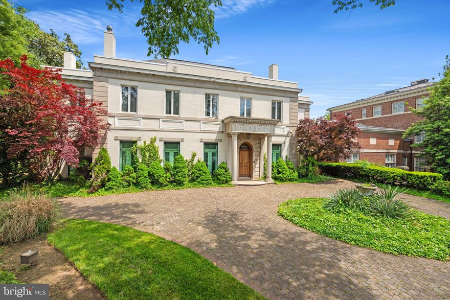 Price correction! An extremely rare opportunity to purchase an iconic Mass Ave Heights home on Embassy Row. This prestigious property was originally constructed in 1919 and is available for sale for the first time in 50 years. Most recently used as a chancery, the property stands as a rare blank canvas for restoration or reinvention—an architectural gem ready to be revived for a new era of significance.

Boasting over 11,000 sq/ft of living space on a .35 Acre lot in the heart of DC, the home currently has 8 bedrooms, 7 bathrooms and various ballrooms and staterooms for entertaining. The rear exterior transports you out of the city and into a serene and private backyard with an existing pool and pool house. An attached three car garage stands in addition to a circular driveway with access from Massachusetts ave and 30th street NW. 

All appointments must be scheduled 24 hours in advance and listing agents must accompany.

*All photos contained in this listing have been digitally enhanced*