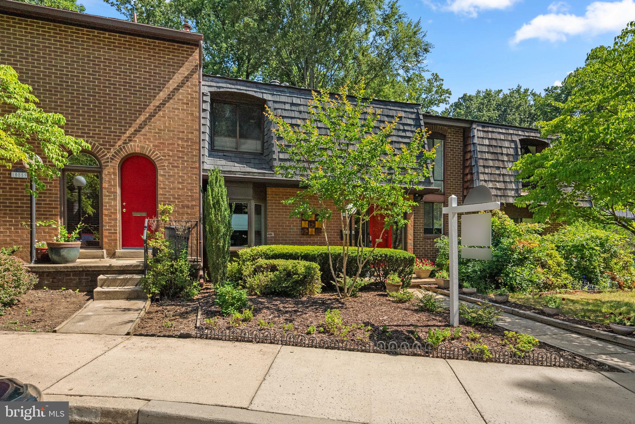 Beautifully Remodeled Townhome in Sought-After Inverness Forest! This stunning three-level home offers the perfect blend of elegance, charm, and modern updates. The expanded main level features rich Brazilian cherry flooring throughout, an enormous Living Room and Dining Room with crown molding, and a wall of windows and sliding glass doors that fill the space with natural light. The Living Room is also wired for a home theater—ideal for relaxing or entertaining in style. Step out onto the exquisite deck and take in the view of the beautifully landscaped, fenced-in rear yard—an absolute oasis. The chef’s dream Kitchen has been thoughtfully remodeled with shaker-style cabinetry, granite countertops, a custom tile backsplash, LVP flooring, stainless undermount sink, cabinet and wall pantry, convection microwave, double oven, recessed lighting, and extra built-in cabinetry. A convenient pass-through to the Dining Room makes entertaining a breeze. The main level also includes a stylish Powder Room and charming exposed brick accent walls on both staircases.
Upstairs, the spacious Primary Suite features crown molding, a ceiling fan, a walk-in closet with custom built-ins, and an additional wall closet. The updated Primary Bath offers a walk-in shower with glass enclosure and designer tile. Two more generously sized bedrooms, both with ceiling fans and ample closet space, plus an updated full hall bath with tub/shower combo and glass enclosure, complete the upper level.
The walkout lower level boasts a bright and inviting Recreation Room with wood-burning fireplace, recessed lighting, crown molding, ceiling fan, and sliding doors to a second deck. You’ll also find a remodeled Powder Room and a large laundry/storage room with washer, dryer, utility sink, and plenty of extra space. Additional upgrades include a reverse osmosis water treatment system, extra insulation throughout—including acoustical insulation in select areas for added comfort and quiet, and many replaced windows. The roof has been replaced with an environmentally friendly Eco Star Roof.
The serene backyard showcases a second deck, flagstone patio, accent lighting, and lush landscaping—your private retreat awaits!