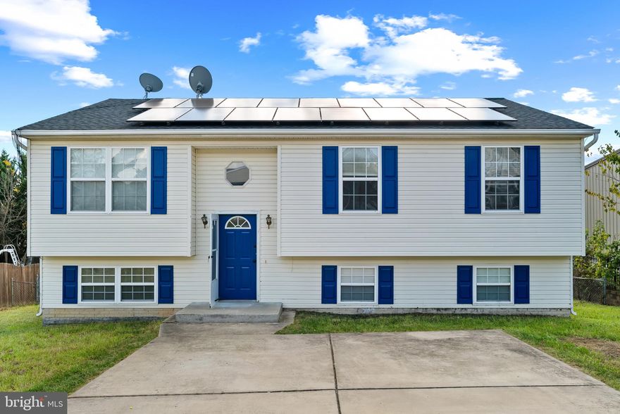 MOTIVATED SELLER 
Welcome Home! Come tour this stunning fully renovated split-foyer home located in the desirable Baltimore Highlands neighborhood. Featuring 4 bedrooms and 3 full bathrooms, this residence has been completely updated from top to bottom, offering the perfect blend of modern comfort and timeless style.
The open-concept main level creates an airy and inviting atmosphere, full of natural light. The living area flows seamlessly into the dining space, and the main level also boasts a gorgeous, fully renovated kitchen, showcasing a large island with bar-stool seating, new cabinets providing ample storage, stunning Quartz countertops, and brand-new Whirlpool stainless-steel appliances. Each of the three full bathrooms feature contemporary black finishes, adding a designer touch throughout. Enjoy all-new flooring, light fixtures, beautiful paint, and brand-new recessed lighting throughout the entire home, creating a bright and modern feel in every room.
Double doors off the dining room allow you to step outside to a huge, private fenced backyard complete with a large deck perfect for summer barbecues and entertaining. Double doors off the lower level open into the manicured yard, revealing a fire pit ideal for cozy fall nights and a large shed offering extra storage space. The home is also equipped with new solar panels (installed 2024) providing exceptional energy efficiency and long-term savings and a new roof (2024). Nestled in the friendly Baltimore Highlands community, you’ll enjoy convenient access to shopping, dining, parks, and major commuter routes. This home truly has it all—fully renovated, move-in ready, and designed for comfort, style, and energy efficiency. Don’t miss your chance to call it home— schedule your tour today!