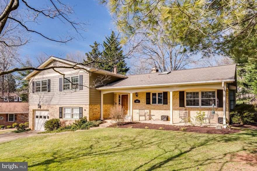 Located in the sought-after Shouse Village, this 4-bed, 3-bath larger style split level with four finished levels is situated on a shady, .4 acre lot. The wide foyer welcomes you to the main level featuring a sunken living room/dining room combination with access to the screened porch and large deck and an eat-in kitchen with stainless steel appliances including a double oven, granite countertops and new refrigerator and dishwasher. All four bedrooms are located on the upper level including the primary bedroom with en suite bathroom. The walkout lower level features a family room with wood burning fireplace, laundry room and an additional full bath. The second lower level includes a recreation room and storage. Updates to the home include refinished hardwood floors, new carpet, and fresh paint as well as an updated primary bath. The water heater was replaced in 2022. Local amenities include Wolftrap Performing Arts Center, Meadowlark Gardens, as well as all that the town of Vienna and Tysons Corner have to offer. HOA fees include an  outdoor community pool, playground, basketball courts, tennis courts,  jogging trails, and community center access. Colvin Run Elementary/ Cooper Middle School/ Langley High School Pyramid. Welcome home to Claves Ct!