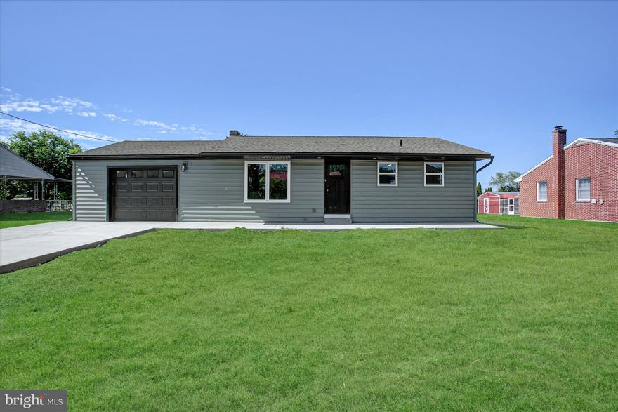 Completely remodeled and move-in ready! This beautifully updated home features new siding, windows, drywall, electric, plumbing, and HVAC for worry free living, The interior offers custom paint, recessed lighting, granite countertops, and quality soft close cabinetry. Smart plugs have been installed throughout the home for added convenience and modern living. Solid wood doors add warmth and character to the updated design. The yard will be professionally graded and seeded, making the exterior just as appealing as the inside. (Grass has been added in photos). A must-see property with stylish upgrades and major system improvements already completed. 
Real estate owned property