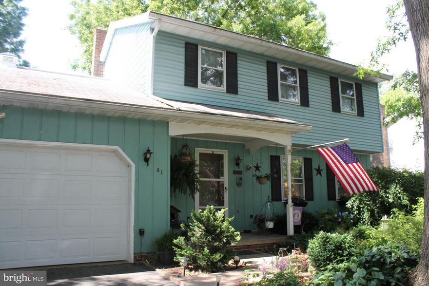 *Convenient Neffsville Location * 1st Floor F/R with Fireplace *Sunroom Off Family Room *2 Car Garage with Pull-Down Stairs *New Gas Furnace & C/A *Neutral Colors *Level, Mature Fenced In Back Yard *Mature Trees & Landscaping *Shed