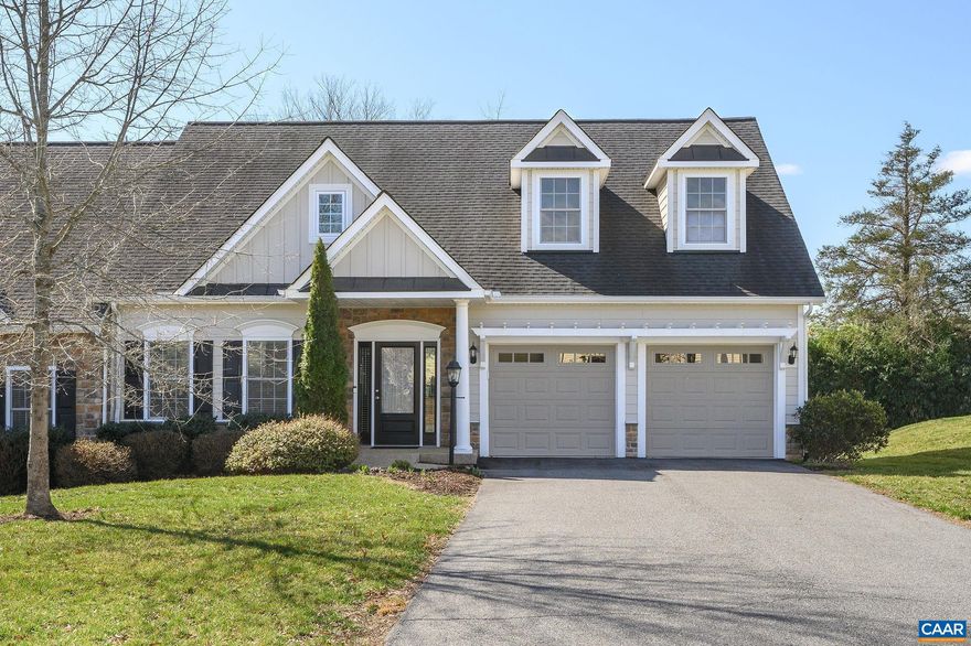 Nestled in the sought-after Dunlora Forest neighborhood, just minutes from shopping, historic downtown, UVA, Pen Park and the Meadowcreek Golf Course, this 3-bedroom, 2.5-bath home boasts 3,000 square feet of finished living space. Upon entry, you'll find a versatile room ideal for a formal dining area, home office or a cozy den. The expansive vaulted great room, complete with a gas fireplace, flows seamlessly into the upgraded gourmet kitchen featuring sleek white cabinetry and solid surface countertops. The first-floor primary suite and laundry room provide the convenience of single-level living. Unique among Dunlora Forest properties, this home includes a finished walkout terrace level with a generous recreation room, additional den or workout space, two bedrooms and a full bath. The first-floor screened porch and lower level stone terrace create the perfect settings for outdoor gatherings all while overlooking the beautifully landscaped backyard.,Granite Counter,Painted Cabinets,Fireplace in Great Room