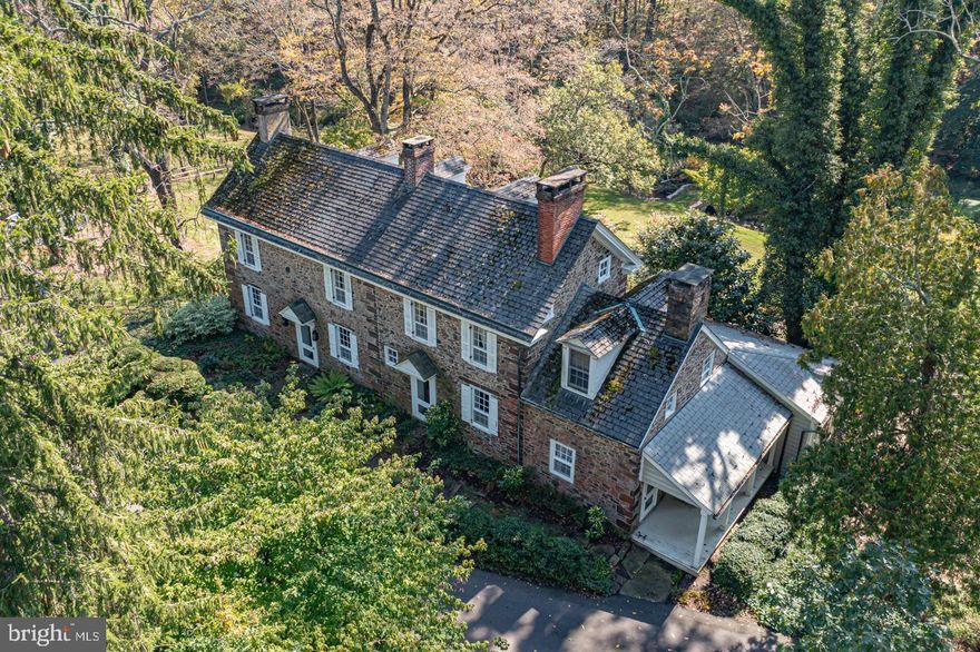 Welcome to this 30 acre hidden gem offering the authenic Bucks County experience. A classic  4 bedroom, 18th century stone manor set amongst a scenic landscape offering the utmost in privacy and beauty allowing for a magnificent family compound with separate caretaker's cottage, gorgeous barn outfitted for wonderful additional living or workspace, another barn for storage or animals, tranquil ponds and in-ground pool. Endless opportunities to own a gentleman’s farm on one of the most bucolic country lanes in Newtown. The best of both world’s allowing for a rural experience yet within commuting distance of New York City, Princeton and Philadelphia.