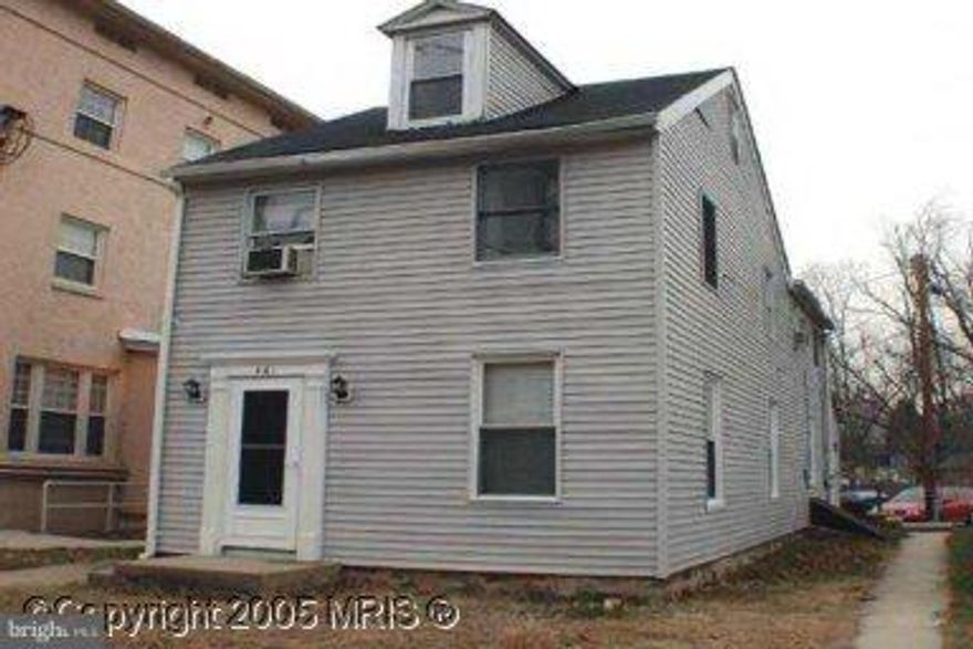 3-Unit Building with 2 Efficiencies on the 1st Floor and a 1-Bedroom on the 2nd Floor with Attic.  Conveniently Located across from Harford Memorial Hospital and within Walking Distance of Downtown Havre de Grace, Parks, and the Chesapeake Bay.  Zoned RO (Residential Office).