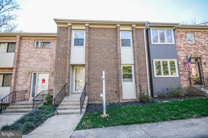 Discover this beautifully updated three-level townhome, where modern comfort meets natural tranquility in the highly desirable Annandale neighborhood. Bathed in natural light, this home offers an open and airy feel from the moment you step inside. The front door opens to a serene common green area, creating a welcoming first impression and offering a peaceful setting right outside your doorstep.

With over 2,200 square feet of beautifully finished space, the main level features a bright and inviting living room with gleaming hardwood floors and sliding glass doors that lead to a private deck, perfect for outdoor relaxation. The adjacent dining area, complete with a ceiling fan, flows seamlessly into the updated kitchen, which boasts stainless steel appliances and ample cabinet space. A convenient powder room and coat closet complete this level, making it both functional and stylish.

Upstairs, the primary suite serves as a serene retreat, featuring a walk-in closet, an updated en-suite bathroom, and sliding glass doors that open to a private balcony. Two additional generously sized bedrooms, a refreshed hall bathroom, and a large linen closet provide comfort and convenience for family and guests. The gleaming hardwood floors continue throughout the upper level, adding warmth and elegance to every room.

The fully finished walkout basement offers even more living space, with a bright family room that opens to a fully fenced rear patio—ideal for outdoor entertaining or quiet evenings at home. A separate room with built-ins is perfect for a home office or creative workspace, while a second powder room and laundry room add practicality to this versatile space.

This home is situated in the Woodson High School district.  Nature lovers will appreciate the proximity to Wakefield Park and the Gerry Connolly Cross County Trail, a scenic network spanning over 40 miles from Great Falls National Park to the peaceful Occoquan River. With opportunities for hiking, mountain biking, and equestrian activities, this trail offers something for everyone.

Despite its peaceful surroundings, this home is conveniently located near shopping, dining, and major commuter routes, offering the best of both worlds. Don’t miss the chance to make this bright, spacious, and well-appointed townhome your own—schedule a tour today and experience all it has to offer.