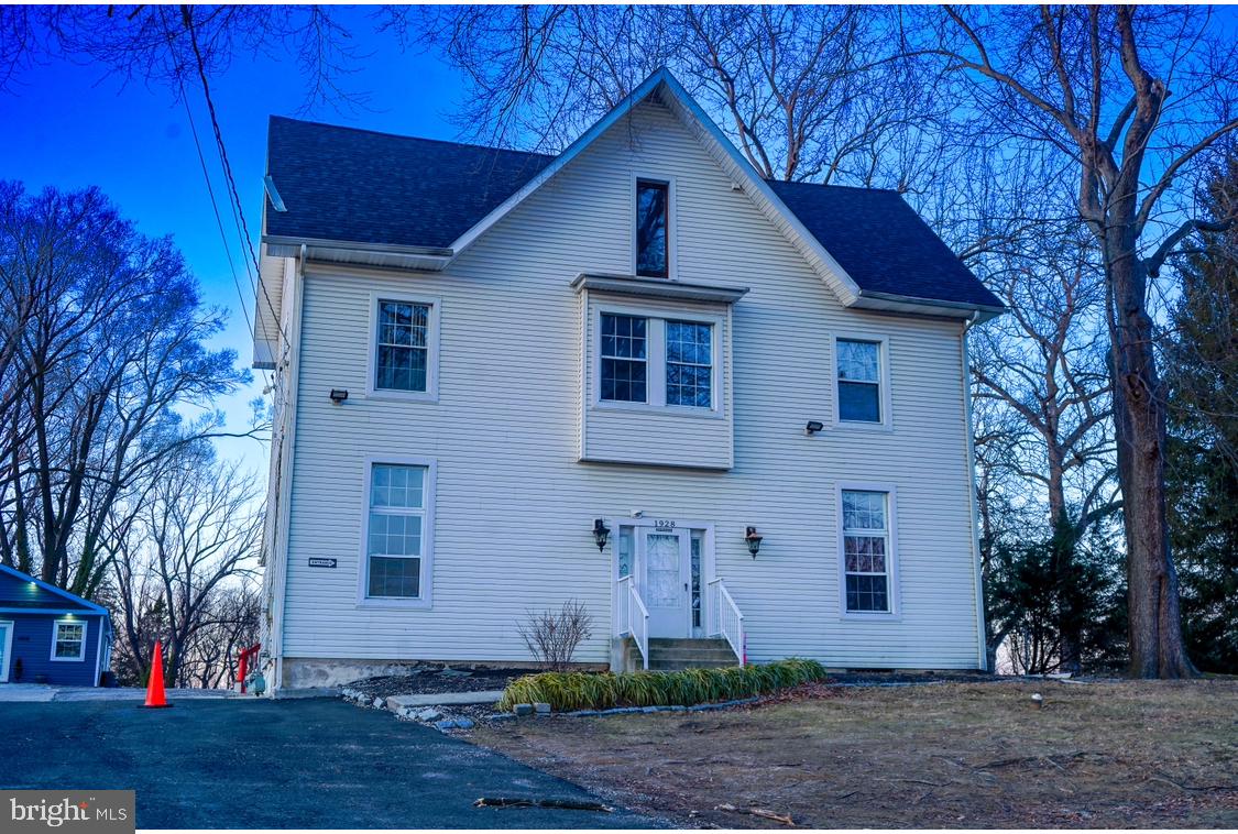 GREAT LOCATION!!!
This property sits on a mixed strip of residential and commercial properties conveniently located to major roads including I-95, Route 513, Route 63, Route 132, great access to Philadelphia, Montgomery, NJ and NY. Property features a beautiful land of approx. 1.6 acre, zoned as General Commercial, offering many possibilities for different type of business. Currently use as a religious center/institutional setting. Other past uses included professional offices and residential use. Main building offers approx. 2,017sq.ft. first floor offers 2 large offices, kitchenette, powder room, extra restroom with 3 toilet stalls, lobby area that leads to the outside deck that overlooks the expansive beautiful and peaceful backyard. Second floor offers 3 more rooms, large walking closet and another powder room, 3 floor has 2 extra rooms and unfinished full-size basement for extra storage room, completes this area. The large, detached garage was transformed to be use as the chapel for current owner, offering extra useful space. Great property for gathering, events, the zoning offers many business possibilities. Truly a beautiful property at a great location. Square feet provided is not exact measurements, will need to be verify.