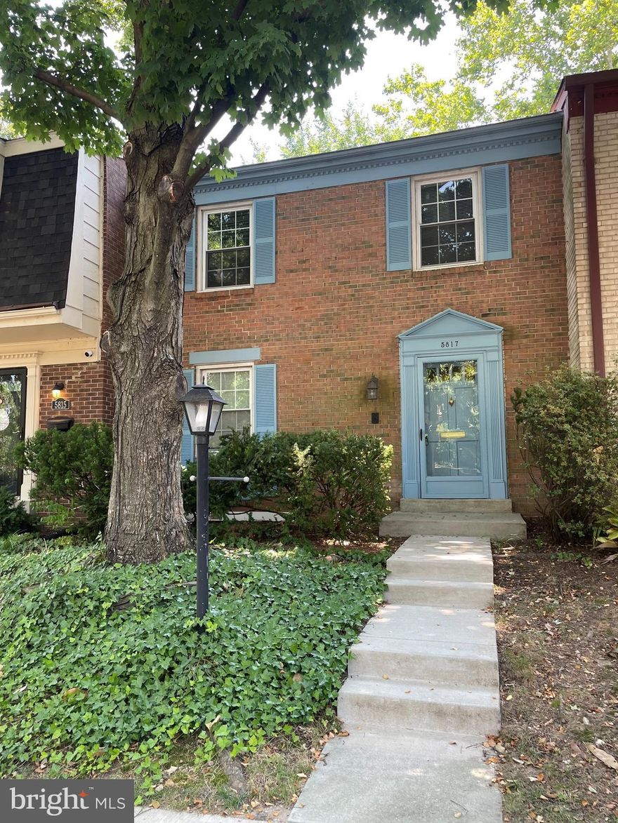 Located in the small quiet wooded enclave of Berkshire just minutes from Huntington Metro Station, this updated all brick  three bedroom, two full bath & two half bath townhome is ready for it's new owners. Kitchen has newly installed quartz counters, undermount sink, recent appliances (2020)  plus spacious  breakfast room.  Main level features newly installed luxury plank flooring . Upstairs has a primary bedroom  with large en suite bathroom  plus two good sized additional bedrooms and updated hall bath.  Lower level with walkout recreation room  PLUS huge unfinished area for storage or to design your own bonus room. Enjoy outdoors on your newly installed TREX deck in fenced backyard backing to trees! Updates include  Roof, (2018) HVAC (2018) hot water heater (2024), interior paint (2024) Flooring (2024) Shutters ( 2024), Quartz counters,  kitchen sink and faucet (2024) Trex Deck (2024) One assigned parking #13 plus lots of ample visitor parking. Minutes to Huntington Metro, Old Town Alexandria, National Harbor, major commuting routes and so much more! WELCOME HOME WE THINK YOU WILL WANT TO STAY!