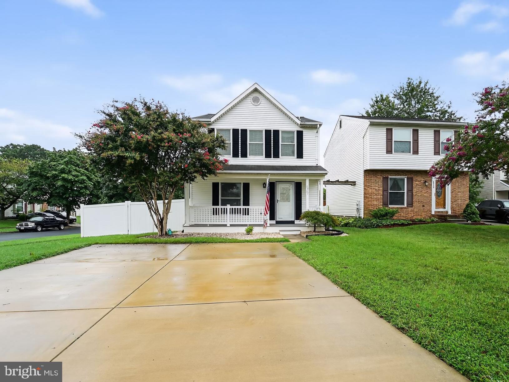Welcome to Cottage Grove in Pasadena! This small neighborhood with water privileges is a first time buyer's dream. Situated on a sizable corner lot, this 3 BR 2.5BA detached home is move in ready and primed for all gatherings. Fully fenced backyard for privacy and covered patio for all types of weather. Inside, you will find a beautifully updated home with a finished basement that provides versatility and storage. Upgrades within the last few years include, but are not limited to: remodeled bathrooms, HVAC, water heater, and repaved driveway. Solar panels are owned and convey to the buyer. Nominal annual HOA fees provide access to the neighborhood beach and recreation area. Conveniently located near shopping, restaurants, and local schools. Do not miss out on this gem of a neighborhood!