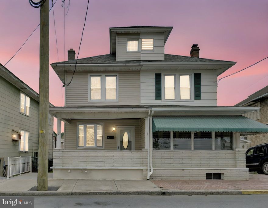 Completely turnkey and ready for you- all you have to do is pack! This home been thoughtfully remodeled- new roof, gutters/downspouts, windows, siding, flooring, cabinetry, countertops, bathroom, oil furnace, you name it! A bright living room, dining room, generous kitchen, and main floor laundry complete the first floor. On the second floor you'll find 3 bedrooms, full bath, and access to the spacious attic which has potential for additional living space. The full basement with walkout makes storage a breeze. The fenced-in yard with rear deck is the perfect spot to relax while listening to the soothing sounds of the water. A true labor of love- you have to see it for yourself! 200 amp electric, public water/sewer, oil heat. Easy access to I-81 for your commute! All financing welcome! Don't miss out- schedule your showing today! *Highest and Best Deadline 8pm Tues 4/22*