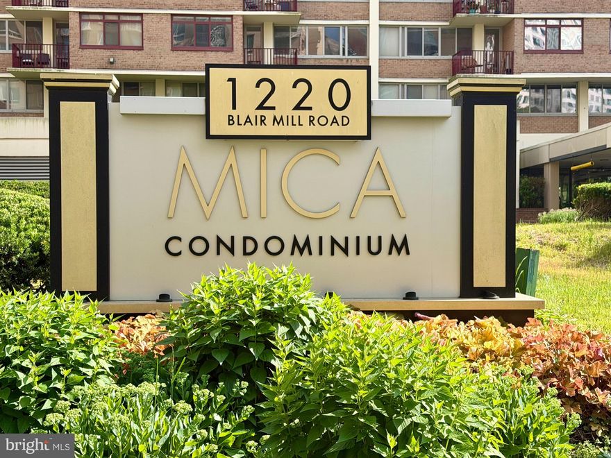 "Double the Pleasure, Double the Fun"!  9th floor condo with  2BR/2BA, 2 balconies, 2 parking spaces, 2 blocks from 2 Metro Lines -- Red & Purple -- (scheduled to open in 2027)! 1,590 Sqft with an unfettered view of both Bethesda and DC through expansive windows with custom window treatments. In unit washer and dryer. All utilities are included in the condo fee. Amenities include concierge service, outdoor swimming pool, fitness center, party room, and onsite management. Walking distance to grocery, restaurants, shopping. Turnkey ready for convenient, private and comfortable urban living!