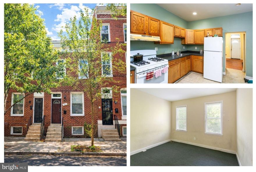 Now is your chance to secure a remodeled, turnkey, occupied rental property with an impressive 11+ YEAR TENANCY and $1,397 gross monthly rent - $16,764 annually! 1841 Druid Hill Ave spans three levels and features a remodeled kitchen with modern appliances and upgraded bathrooms. The resident has lived in the home since 3/2/2015. The lease is now month-to-month. The total rent is $1,397. $1,041 is paid by a rental subsidy program, while the remaining $356 is paid by the resident. The home is in compliance with its housing inspections, has an active rental license, lead free lead certificate, and a written lease holding the resident responsible for maintaining the gas and electric bill in her name. The lease also requires the resident to handle snow and trash removal, light bulb replacement, accidental lockouts, and any repair, extermination, or citation costs resulting directly from the actions of the resident. The landlord pays water. Add this home to your portfolio today!