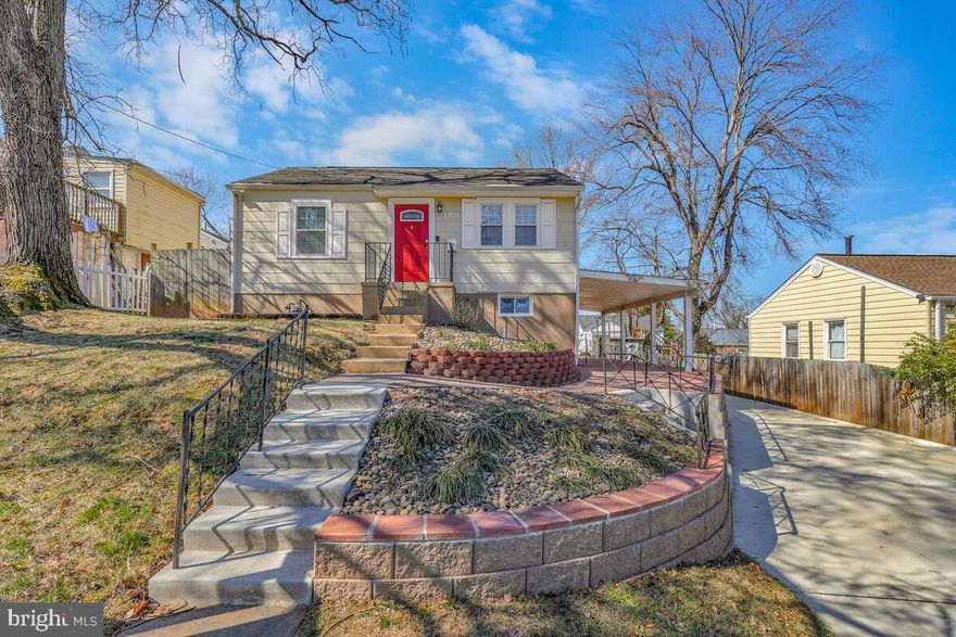 Buyer could not perform, back on the market with price adjustment.  Spacious & Move-In Ready 4-Bedroom Home in a Welcoming Neighborhood! This beautiful 4-bedroom home offers almost 1,560 sq. ft. of well-designed living space, featuring modern updates and a comfortable layout in a residential neighborhood. The main level boasts gleaming hardwood floors, and kitchen with granite countertops and stainless steel appliances. The fully finished lower level includes two large bedrooms, a bathroom, a cozy living room area with a kitchenette (with electric stove outlet huck-up available), and separate laundry room offering additional living space. Step outside to enjoy the covered side patio and large backyard, ideal for outdoor relaxation. The 6-car driveway provides plenty of off-street parking. This well-maintained home is truly turn-key ready and waiting for its next owner. Don’t miss out—schedule your showing today!