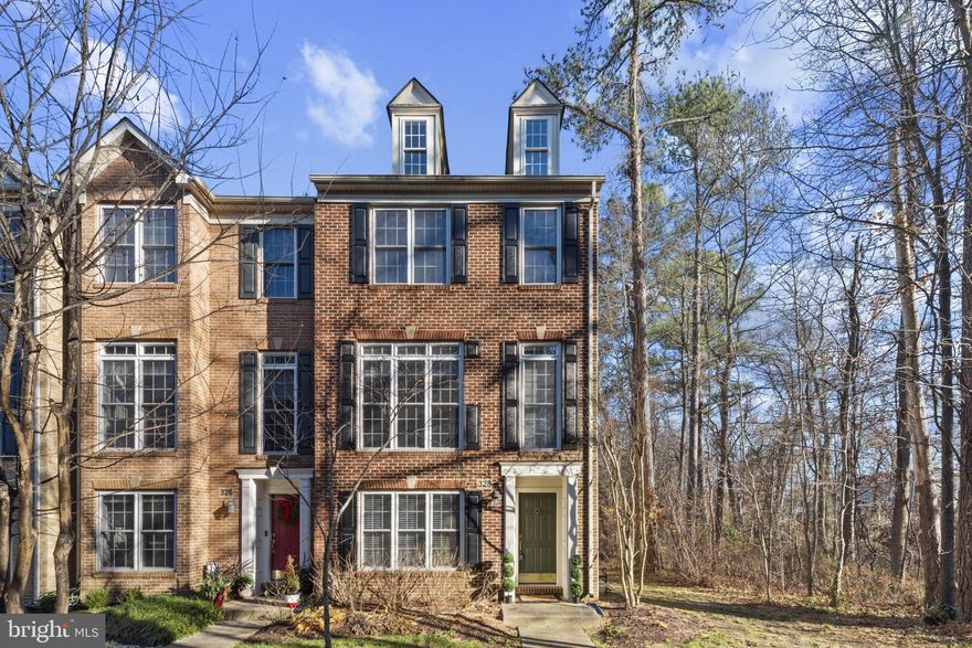 Welcome to this beautifully maintained 3 level end unit garage townhome in the sought after community of Admirals View. This sunny and spacious 3 BR, 4 BA residence offers the perfect combination of comfort, style and convenience. Step inside to find gleaming hardwood floors on lower and main levels, complemented by neutral carpeting on  the upper level. The bright, open kitchen features granite countertops, stainless steel appliances, abundant cabinetry, laundry, and a French door leading to the deck, ideal for morning coffee. 

Thoughtful details are found throughout including elegant millwork, decorative windows and custom window treatments. The lower level provides additional living space and gas fireplace, perfect for a family room, home office or guest area. Situated in a quiet, secluded townhome community yet conveniently located off Admiral Cochran  Drive, this home offers easy access to commuter routes, shopping, dining and all that Annapolis has to offer. A rate opportunity to own a stylish, well appointed home in a prime location. Don't miss out.