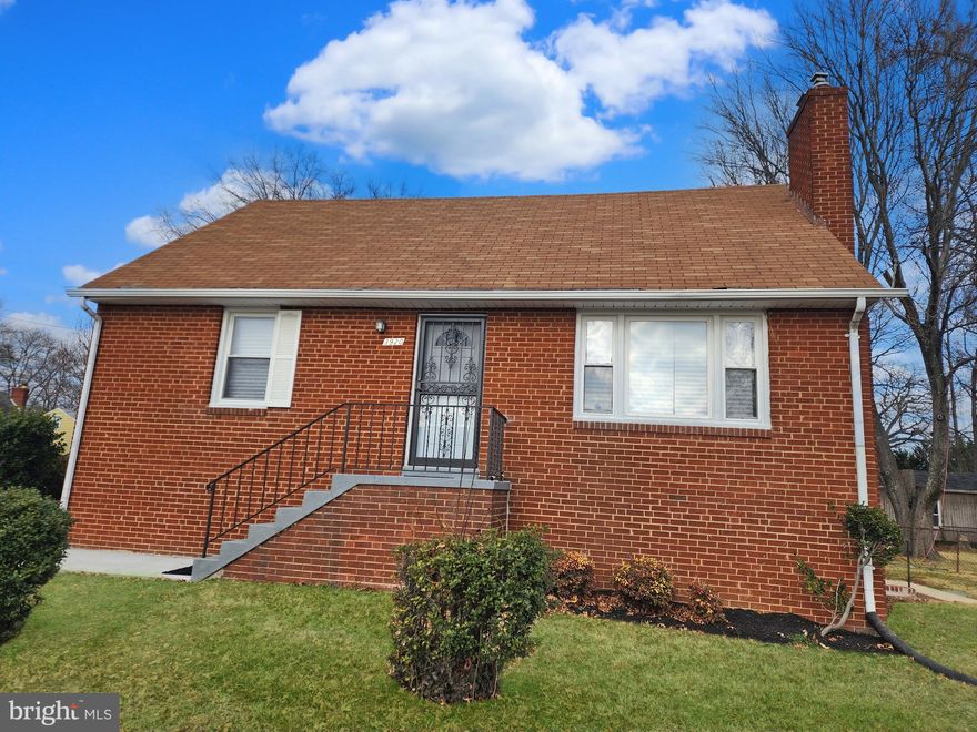 Excellent opportunity to own this well-maintained, recently renovated, charismatic, cozy, cape cod on a 1/4 acre corner lot.  This home features gleaming natural hardwood floors throughout, 4 bedrooms, 2 full baths, huge full basement with plenty of space to customize, updated kitchen with separate formal dining area, and plenty green space.  Recently installed roof,  central air conditioning  added, furnace boiler recently replaced, updated windows, and many other updates to property.  Minor touch ups being completed. Commuter friendly location in a quiet neighborhood.