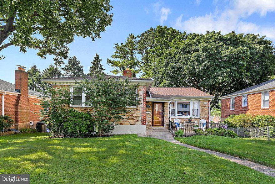 Nestled in desirable Catonsville, sits a beautifully updated single family home that combines modern amenities with timeless charm.  Stepping inside, one is greeted by an open concept living space adorned with hardwood floors and large windows for lots of natural light.  The kitchen, living room and dining room flow seamlessly on the main level and open up to a generous deck overlooking the fenced rear yard.  Up a few wide stairs you will find 3 generous bedrooms, 1 full and 1 half bathroom.  On the first lower level, the family room and a 4th bedroom feature both windows and a door to the outside patio.  Just a few steps away, you have space for a game room, craft space, gym or whatever you need.  Colonial Gardens is just minutes away from great shopping and restaurants.