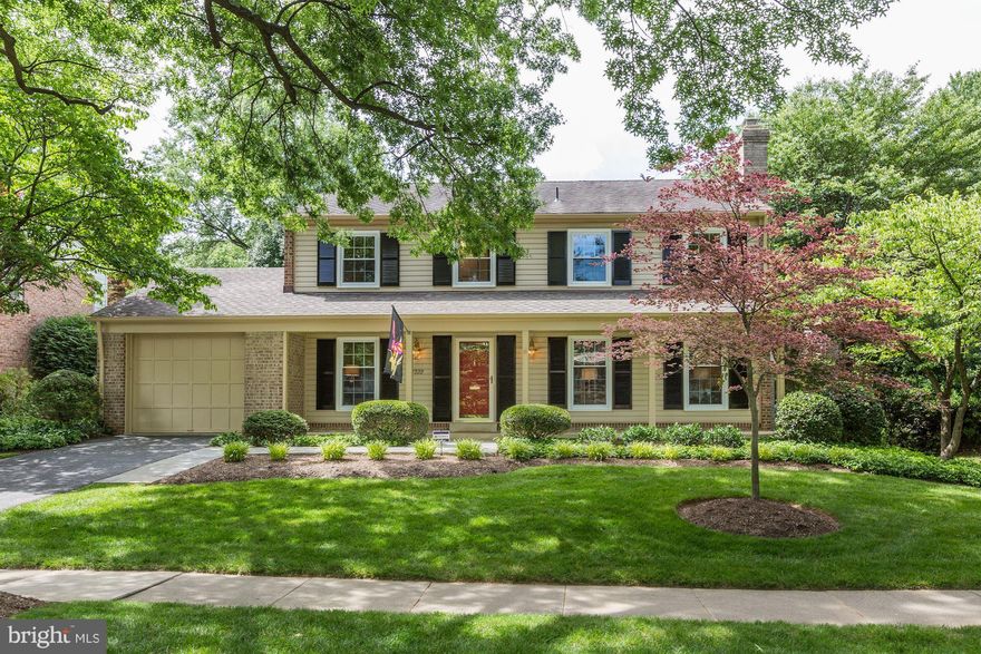 Welcome home to this beautiful 4 BR / 2.5 bath single family home in desirable Fallsmead. Updated with a sunny rear addition ft. gas fireplace, renovated kitchen & baths, the house offers best of both modern & traditional living spaces. 4 BRs up include a king-sized Master with en suite bath, dual closets and dressing room. Community amenities include pool, park, trails, & more!