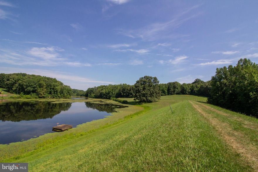 This is the last premier lot located in Stockton Lake, a quiet private lake neighborhood close to popular Farmville, VA. Lot 47 is an absolutely gorgeous piece of land that is perfect for an upscale country home to be built. Situated on the far side of the lake and accessed from State Route 733 Lindsay Road, it enjoys almost complete privacy and a stunning lakeside setting for that dream home you’ve been thinking of. With more than 10 acres, the land lays perfectly with tall trees and it slopes very gently into the lake. The soils work is done and it’s shovel-ready for you to bring your own builder. The developer will review your architectural plans ahead of time so you can be ready to start construction. Stockton Lake has covenants to protect your privacy and the value of your property, and it’s perfect for your sailboat, canoe, or private dock to be built. Basketball and tennis courts, access to the shady common area and picnic table at the dam, a picnic shelter, and perfect solitude complete the setting. Owner can finance on easy terms with no prepayment penalties. Call for a showing today because there is only one of these left!
