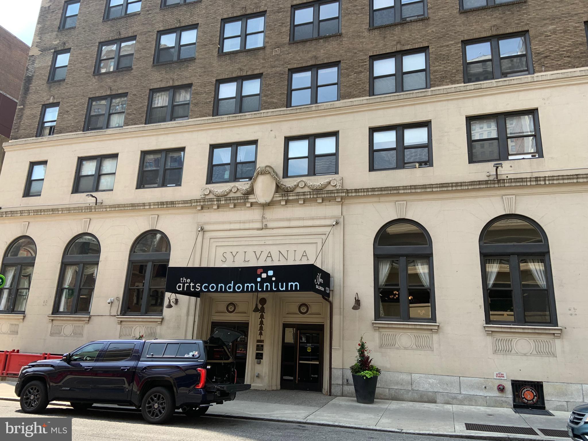 Located in the heart of center city Philly! Completely upgraded unit in the Historic Arts Condo building! Unit has an open layout offering wood kitchen cabinets, granite counter tops, new laminate flooring, and a full ceramic tile bath with a walk-in shower...this recently painted studio unit is move-in ready! Super convenient center city location with plenty to do and see nearby! Amenities include 24 security with lobby attendant , fitness center, laundry facilities, bike storage room and a community room. The Grand lobby and seating area has free Wifi! All utilities are included in the COA fee(Electric, heat, water, hot water, and sewer. Unit is close to the Kimmel Center, the Academy of Music, dining, and shopping! Easy access to I76 and I95 and to public transit and the Airport! Pets Permitted( 1 cat, and 1 dog under 40 lbs.) Handicapped accessible! A Great Buy!