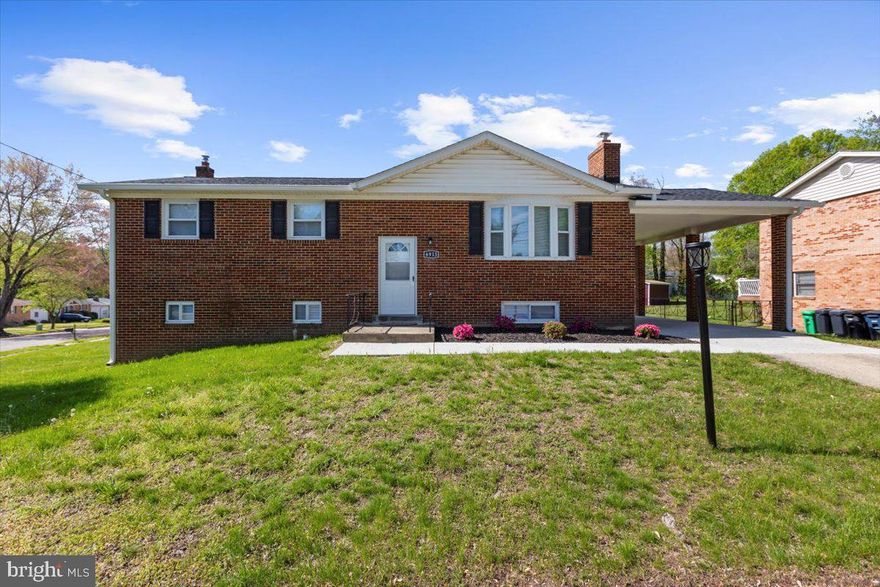 This spacious, beautifully renovated home is available for immediate occupancy! The 4 bedroom, 3 bathroom property features tons of updates, including new carpet and laminate plank flooring throughout, fresh paint throughout, a completely renovated kitchen, two renovated bathrooms, and a brand new roof and gutters. On the main (upper) level, you'll find a large living/dining room, a kitchen with brand new cabinets, countertops, and appliances, a primary bedroom with a full primary bathroom, two additional bedrooms, and another full bath. The lower level offers a generous rec room with a brand new wood-burning fireplace insert, a 4th bedroom, another full bathroom, and a laundry/utility room. The minimum income required to rent this property is $107,000 per year (or BAH to cover rent if military). The minimum TransUnion rental credit score required is 640. No pets and no smoking allowed in the property. The application fee is $32 per applicant, and the security deposit is one month's rent ($2,950.00). Tenant pays all utilities (gas, electric, water/sewer) and is responsible for lawn care and landscaping.  Furnace and AC are newer,  hot water heater is new. Listing agent has financial interest. Property owner is a real estate licensee.