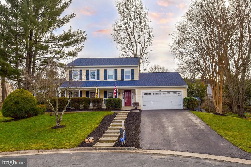 This charming colonial beams wonderful energy and is set privately on a cul-de-sac.  This home has such an incredible homey vibe you won't want to leave. Offers a large eat-in kitchen, 5 spacious bedrooms, 3 1/2 baths, stainless steel appliances, brand new fridge, wood burning fireplace, hardwood floors, fresh paint, new HVAC in 2023, and 2 car garage.  Not to mention, large screened in porch for entertaining or sitting outside to relax while taking a sip of your morning coffee. Conveniently located to so many amazing amenities; 3 grocery stores, multiple Starbuck and Dunkin Donuts locations, OneLife Fitness, Home Goods, TJ Max, Library, Lone Oak Brewery, Olney Theater, Ample Parks, Tennis courts, Basketball Courts, I-CC-200, Cava, Carmen's Italian Ice, Mamma Lucia, Grill Marx, and so many more amazing restaurants! It's a must see!