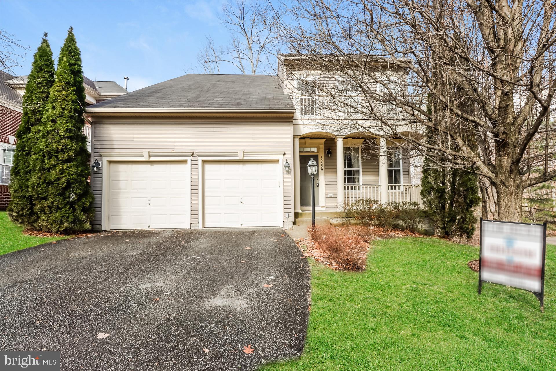 Large 3 finished levels, 5 bedrooms, 3.5 bath, 2 car garage home at end of cul-de-sac and backs to trees. What more could you ask for! Located in the lovely community of Morgan Point at Rippon Landing which puts you close to : schools, shopping and public transportation.
Main level features hardwood floors, a 2 story foyer, formal Living Room, Office, formal Dining Room, Family Room with fireplace off kitchen, and half bath. Spacious Kitchen with plenty of cabinets. Upper level features wall to wall carpeting, huge primary bedroom with tray ceiling and recessed lights and 3 other nicely sized bedrooms. Primary bath features double sink vanity, separate shower and soaking tub. Hall bath also features a double sink vanity. Basement level is carpeted and features a wet bar, full bath, 5th bedroom and walk out to the back yard. Custom lined drapes throughout. Note - photos taken prior to last tenant.
Tenant is responsible for all utilities and minor interior maintenance. Trash is covered by HOA. Sorry no pets. Minimum income qualifications $134k/year. Two adults' incomes max considered for qualification. Good Credit Required. Owner would prefer a 24 month lease.
Benefits include: HVAC air filter delivery (for applicable properties), credit building to help boost your credit score with timely rent payments, renter insurance, 1M Identity Protection, utility concierge service making utility connection a breeze during your move-in, our best-in-class resident rewards program, and much more! More details upon application. Apply online. Applications considered on a first-come/completed basis.