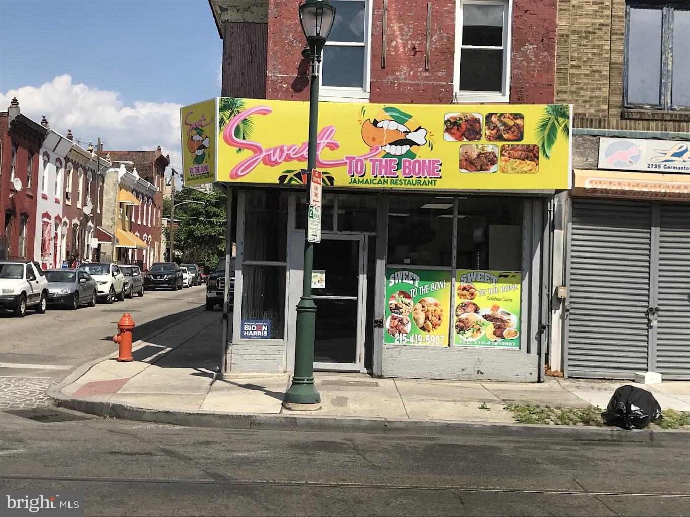 3 Story building with restaurant on 1st floor for lease on busy Germantown Ave. 1st floor has commercial hood, sinks, employee bathroom. Restaurant front has order pick up area. CMX2 zoned. Triple N lease.