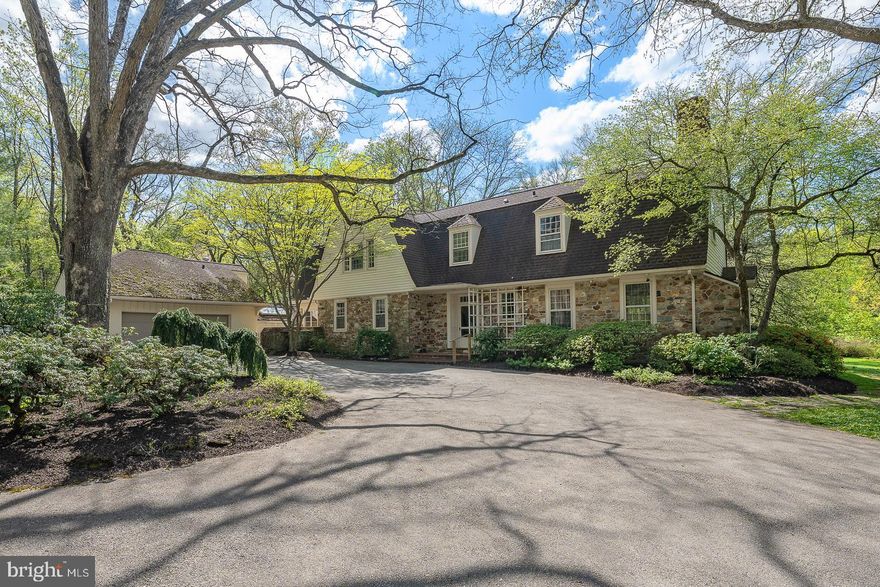 Special home on 4.5 acres in the heart of Bryn Mawr!!!!!!! 
This charming and unique 5 bedroom, 3 and one-half bath home has endless possibilities.
The grounds are truly breathtaking with spectacular views from every window and 2 enormous outdoor patios overlooking a picturesque pond, in-ground pool and tennis court. A truly magical, park-like setting with Mill Creek meandering through one portion of the grounds. 
This home was artfully designed to allow light to permeate all of the very versatile living spaces.  There are two home offices, each with separate entrances. The large, sunny bedrooms and laundry are located on the second level.
Fantastic location, bordering on, and within walking distance to the town of Gladwyne. Close to award winning Lower Merion schools and easy access to major roadways and the town of Bryn Mawr - with its wonderful stores, restaurants, train station, library, and weekend Farmer’s Market.
Live like you are in the country with all the conveniences of the nearby towns.
This property is truly unique and ready for its new owners to make it their own.
Upcoming open houses: Wednesday April 26 12-2pm, Friday April 28, 12-2pm, Saturday April 29, 2-4pm, Sunday April 30, 2-4pm