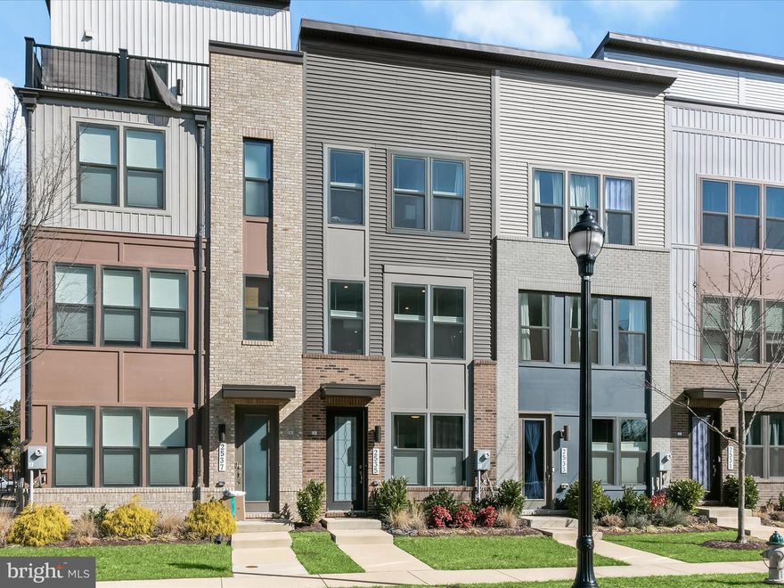 This stunning three-bedroom, three-and-a-half-bath townhome is located in the highly sought-after Waterfront community of Hyattsville. Designed with a modern open floor plan, it offers bright and airy living spaces, making it perfect for both relaxation and entertaining.

The home features three finished levels, including a gourmet kitchen with a large island, a primary suite with a private ensuite bath, and a lower-level living area that can also serve as a guest suite with a full bathroom. A washer and dryer are included, along with garage parking.
Conveniently situated just a five-minute walk from the Metro, this home offers easy access to shopping, dining, and entertainment, as well as nearby parks, trails, and the vibrant Gateway Arts District. It is located just seven miles from Washington, D.C., with quick access to major highways.