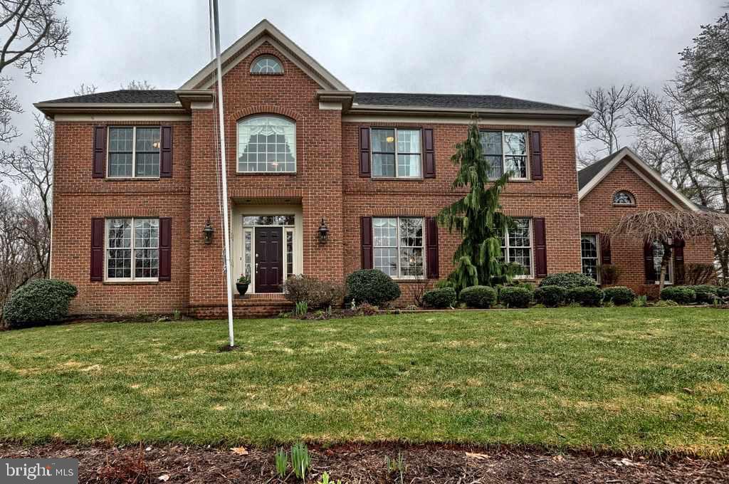 Lower Dauphin ? The Pines.  Gorgeous all brick home on private 1.8 acre lot. Formal LR & DR. FR w/FP & 22? soaring ceiling, wall of built-ins & stunning windows. Large kit w/huge island & breakfast area to deck overlooking wooded lot.  1st fl study w/full bath. Master br/bath with sitting area and spectacular walk-in closet. 3 add?l BRs & full bath on 2nd fl.  Walk-out LL w/media area w/fp, game area & 3 storage areas. 3 car garage.  New carpet in BRs, freshly painted.  Move-in condition. 12 min to Hershey.