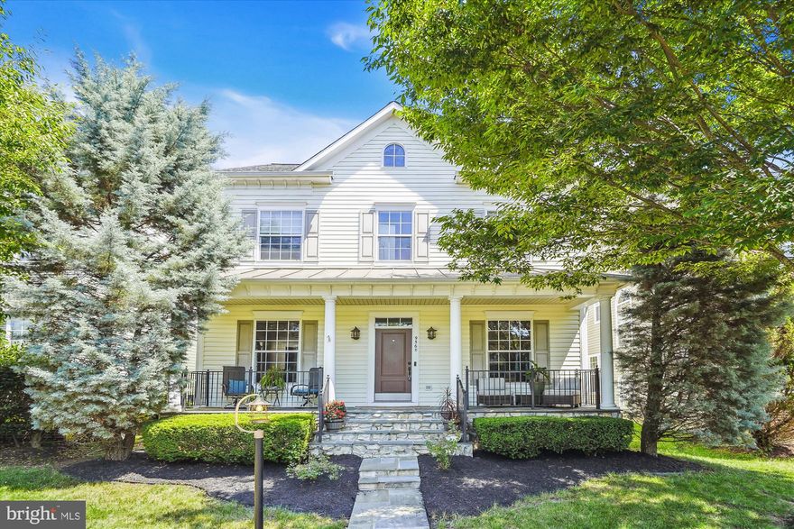 Spectacular 6 BR / 4.5 Bath Colonial w/ 4 Finished Levels*Stone Front Porch*Upgraded Gourmet Kitchen w/ SS Appliances, Granite, Dbl Wall Oven, Cooktop*Bright Family Room w/ 2-Sided Fireplace to Breakfast Area*Formal Living /  Dining Rooms*Huge Primary Suite w/ WIC and Luxury Primary Bath w/ Dual Vanities*4th Level Loft w/ Sitting Area, FB, Bedroom*Fantastic Lower Level Features Recreation Room w/ Gas Fireplace, 6th Bedroom /Den, Full Bath*Rear Patio*Convenient Upper Level Laundry Room*New Roof*Award Winning Braemar Amenities*Great Location Minutes to Shopping, Dining, Entertainment, Virginia Railway Express, More!