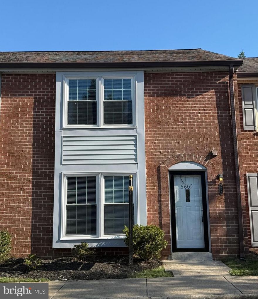 ***Recently remodeled & upgraded 2 level Brick Townhome less than 2 miles from Van Dorn Street Metro Station***Easy to park in this community & offering 2 huge bedrooms with multiple closets & 2.5 upgraded bathrooms & a fully fenced rear backyard. Almost the entire home was renovated to include a brand new Eat-in Kitchen with Stainless Steel appliances, Quartz countertops, grey cabinets & gorgeous Luxury Vinyl Plank flooring on both levels-there is no carpet in this home! Freshly painted throughout & lots of new, modern lighting. BONUS: Bedroom level laundry room with full size washer & dryer. The rent includes water/sewer. Big windows let in lots of natural light. Brand new french door to the fully fenced rear yard with brick patio & raised garden beds. The HVAC system is only 3 years old. Rentspree applications. Pets on a case by case basis. No smoking inside the townhome.