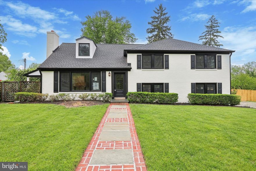 Completely brand new! Come live the lifestyle you have dreamed of! The entire interior of this home has been renovated and is all new. 4 sizable bedrooms, 2 1/2 spectacular baths, and a kitchen you have been fantasizing about. Huge vaulted ceilinged gathering room off the kitchen with sliders to the patio and in-ground pool. There are sliders on the other side of the gathering room to a large deck perfect for all of your entertaining needs. New hardwood floors throughout, and a mudroom to keep everyone tidy and organized. All of this and a 'walk to' Gladwyne town center location complete with gourmet markets, pharmacy, hardware store, and 2 elementary schools! Super easy commute into Philly or to jump on the highway. Although, once you settle into your new home.... you'll never want to leave!