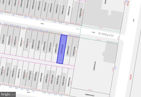 Vacant Land For Sale - 1914 W Willard Street<br/> Philadelphia County, PHILADELPHIA, PA 19140