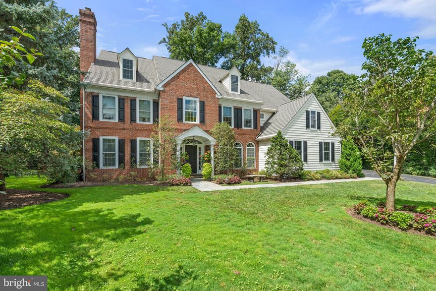 Introducing 321 Durham Drive- an absolutely stunning, custom-built colonial in Villanova's sought after community of Edenton. This classic 4 bedroom, 4.5 bath home is situated on a premium level lot at the end of a picturesque cul-de-sac street and features beautifully mature landscaping, gorgeous flagstone patio/terrace and a fenced rear yard. The formal, yet open floor plan of this home allows for easy and elegant entertaining, as well as large-scale gatherings. Magnificent architectural details are evident in every beautifully detailed room, using the finest of materials- with features such as wainscoting, crown molding, vaulted ceilings, and built-in custom cabinetry/closets throughout.  Enter the 2-story foyer and you are greeted by gleaming hardwood floors, a sweeping staircase, and the formal living room with gas fireplace and French doors that open to the spacious and handsome office with walnut cabinetry and shelving. The elegant dining room with attached Kountry Kraft butler's pantry/wet bar leads to the amazing gourmet kitchen with Palladian window, oversized center island and seating, granite countertops, Kountry Kraft inset cabinetry, commercial grade appliances including a new Thermador Oven and new Miele dishwasher, built-in work station and walk-in pantry. The sun-filled breakfast room with new glass Pella sliders opens to the flagstone patio and connects the kitchen to the massive great room with gas fireplace, vaulted ceiling, built-in cabinetry and wall of windows overlooking the private, rear yard.  Also on this floor, a formal powder room with separate vanity area and mudroom with access to the three car garage.  On the second level, you will find a luxurious Master Suite with separate sitting area, his and her custom walk-in closets, exquisite spa-like bathroom with dual vanities, soaking tub, oversized shower and an additional walk-in closet with built-in cabinetry.  Also on the second floor are three additional bedrooms- two share a jack and jill bathroom while the fourth offers an ensuite bathroom, and this levels in completed with a large laundry room. The daylight lower level is expansive offering a finished family room with built-in TV area, closets galore, game area, a bonus room perfect for a fifth bedroom, full bathroom plus additional unfinished storage space.  All of this while being within Top Rated Radnor Schools, walkable to The Agnes Irwin School, and just minutes from Villanova, Bryn Mawr and Wayne with their amazing array of great shopping and restaurants. Close to all major roadways for an easy commute to Philadelphia, Wilmington, and New York and minutes to the train.  Call today to make your appointment to see this magnificent property; it will not last long!