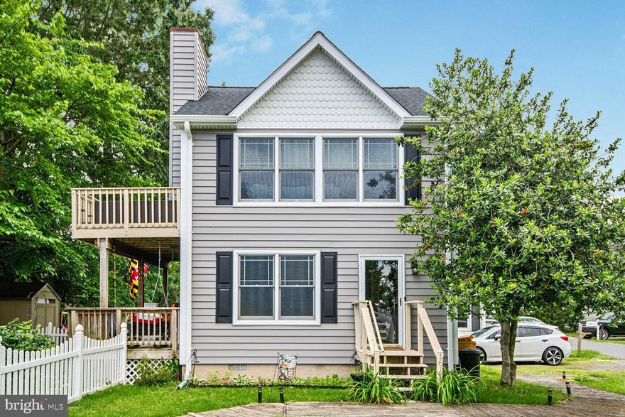 Welcome to 1617 Winters Ave – Coastal Charm with Modern Updates in Idlewild on the Bay

Beautifully updated and move-in ready, this 2-bedroom, 2-bath gem is nestled in the water-access community of Idlewild on the Bay. Situated just one block from the Chesapeake Bay, this home boasts fresh interior updates, a fully fenced yard, and two spacious decks ideal for entertaining or relaxing by the water.

Step inside to find a light-filled living space with vaulted ceilings, gleaming hardwood floors, and a cozy wood-burning fireplace. The open-concept kitchen has been refreshed with white cabinetry, updated hardware, a stylish butcher block island, and walkout access to the upper deck.

Highlights Include:

Upgraded kitchen with modern butcher block island and white cabinetry

Vaulted ceilings and large windows for abundant natural light

Two full bathrooms with updated vanities, including a soaking jacuzzi tub

Upper and lower decks perfect for grilling, entertaining, or unwinding under the trees

Spacious primary bedroom with walkout access to the yard

Energy-efficient washer/dryer (2023) in a convenient laundry closet

Fully fenced yard with a charming patio and garden area

Idlewild amenities: beach access, pier, playground, clubhouse, and boat ramp access

Enjoy the peaceful, coastal lifestyle with the convenience of being just a short drive from Annapolis and less than an hour to D.C. or Baltimore. This home combines the best of comfort, style, and Chesapeake Bay living.

📍 1617 Winters Ave – Your updated escape by the Bay is waiting.

Schedule your private showing today!