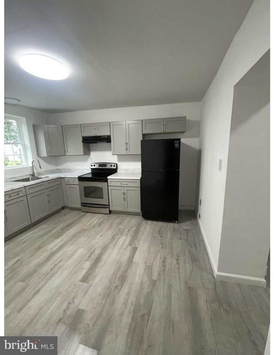 For rent is a newly remodeled first floor 2 bedroom, 1 bathroom. Apartment is electric baseboard heat and window units for A/C. Apartment has parking out back. Apartment building has coin-op laundry. Tenant pays all utilities. No Smoking, No Pets. $50 nonrefundable application fee required per applicant and if selected $50 admin fee. 600 Min. Credit Score Multiple units available in the building