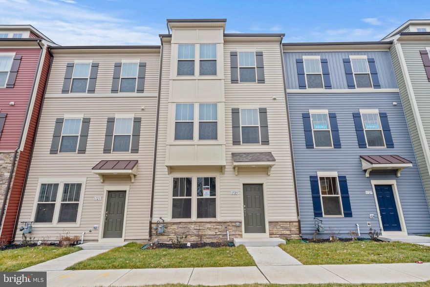 Brand new,Excellent 3 level townhome in Canterbury Station community with 4 bedrooms,3.5 baths, & 2-car garage,over ,2200 sq feet of living space! Kitchen and all bathrooms includes Granite counters, maple cabinetry and  stainless steel appliances.Hardwood floors on entire main living level.Large master Bedroom with Luxury bath features dual vanities,quartz Counters and large walk-in shower.Convenient laundry on bedroom level.Enjoy beautiful common area in the rear, as well as a deck off the living room. Show & Rent today.