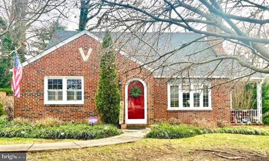 Welcome to the perfect house to call home.  This brick 5 bedroom home offer bedrooms on the main level and upper level.   Enjoy your winter days in front of the fireplace in your cozy living room while looking out the bay window.  Your summer days you can enjoy your patio outside the kitchen, oversized rear yard, or your porch outside the living room.  This beautiful home offers two zone central air, wood burning fireplace, cute porch, new roof, newer kitchen and bath.  Call today to set up your appts. minimum 2 hour notice.  Call Listing agent for all showings